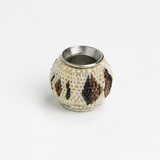 Hitched Bandana Slide - Cream Diamond