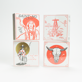 Archivist Square Matchbox - Skull