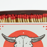Archivist Square Matchbox - Skull