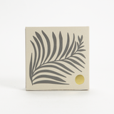 Archivist Square Matchbox - White Fern