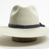 Nylon Braided Hat Band - Light Blue