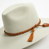Nylon Cadeneta Hat Band - Rust