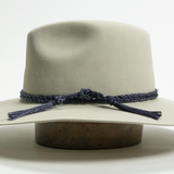 Nylon Cadeneta Hat Band - Light Blue