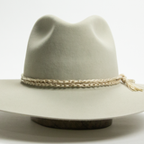 Nylon Cadeneta Hat Band - Cream