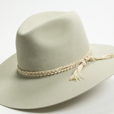 Nylon Cadeneta Hat Band - Cream