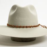 Nylon Knotted Hat Band - Rust