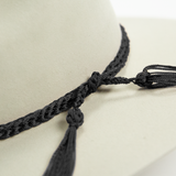 Nylon Cadeneta Hat Band - Black