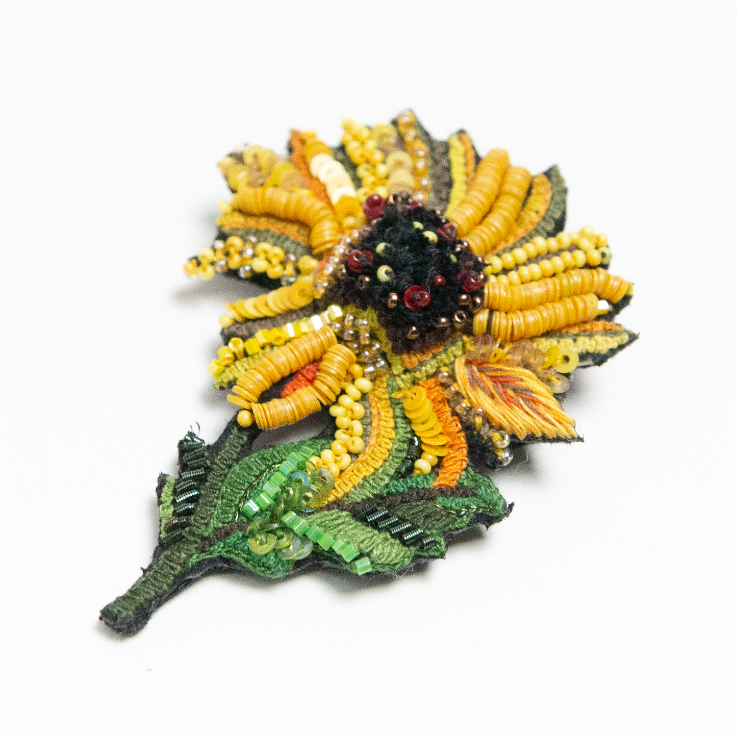 Sunny Sunflower Brooch