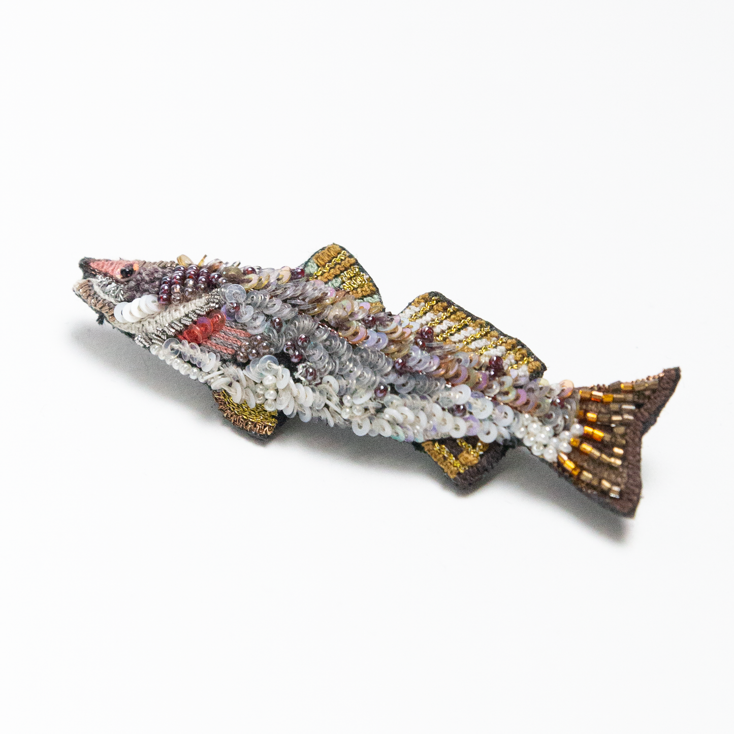 Spotted Trout Brooch