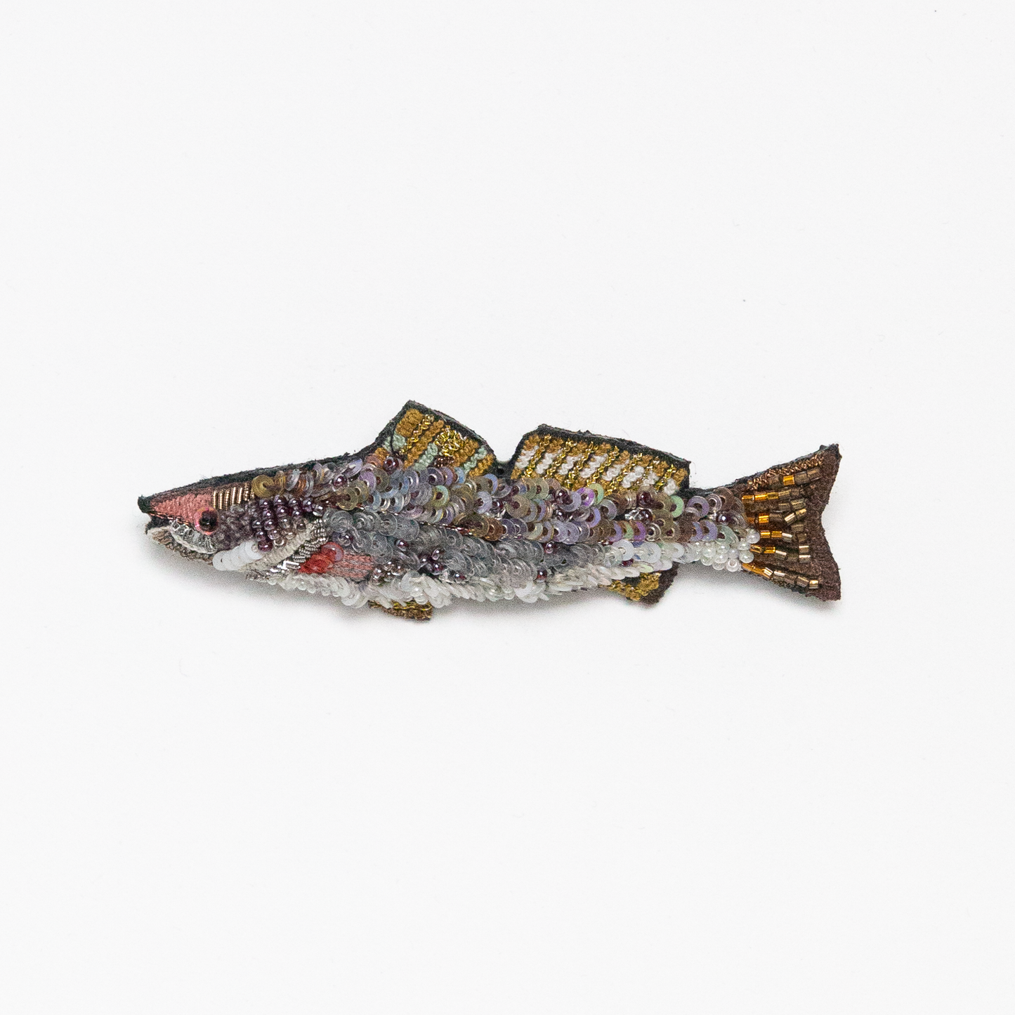 Spotted Trout Brooch