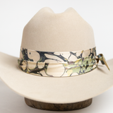 Twilly Silk Hat Band - Lichen
