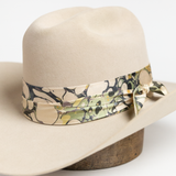 Twilly Silk Hat Band - Lichen