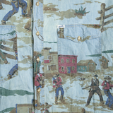 Guess by Marciano Western Cowboy Scene Shirt