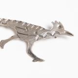 Silver Roadrunner Pin