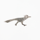 Silver Roadrunner Pin
