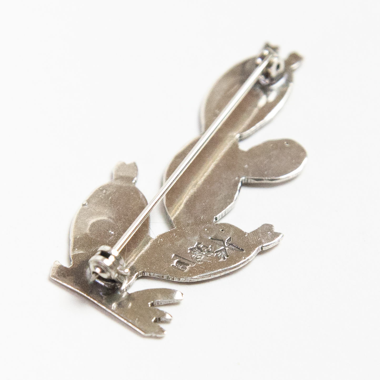 Silver Cactus Pin