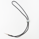 Mother of Pearl Owl Bolo Tie