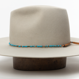 Turquoise Glass Hat Band