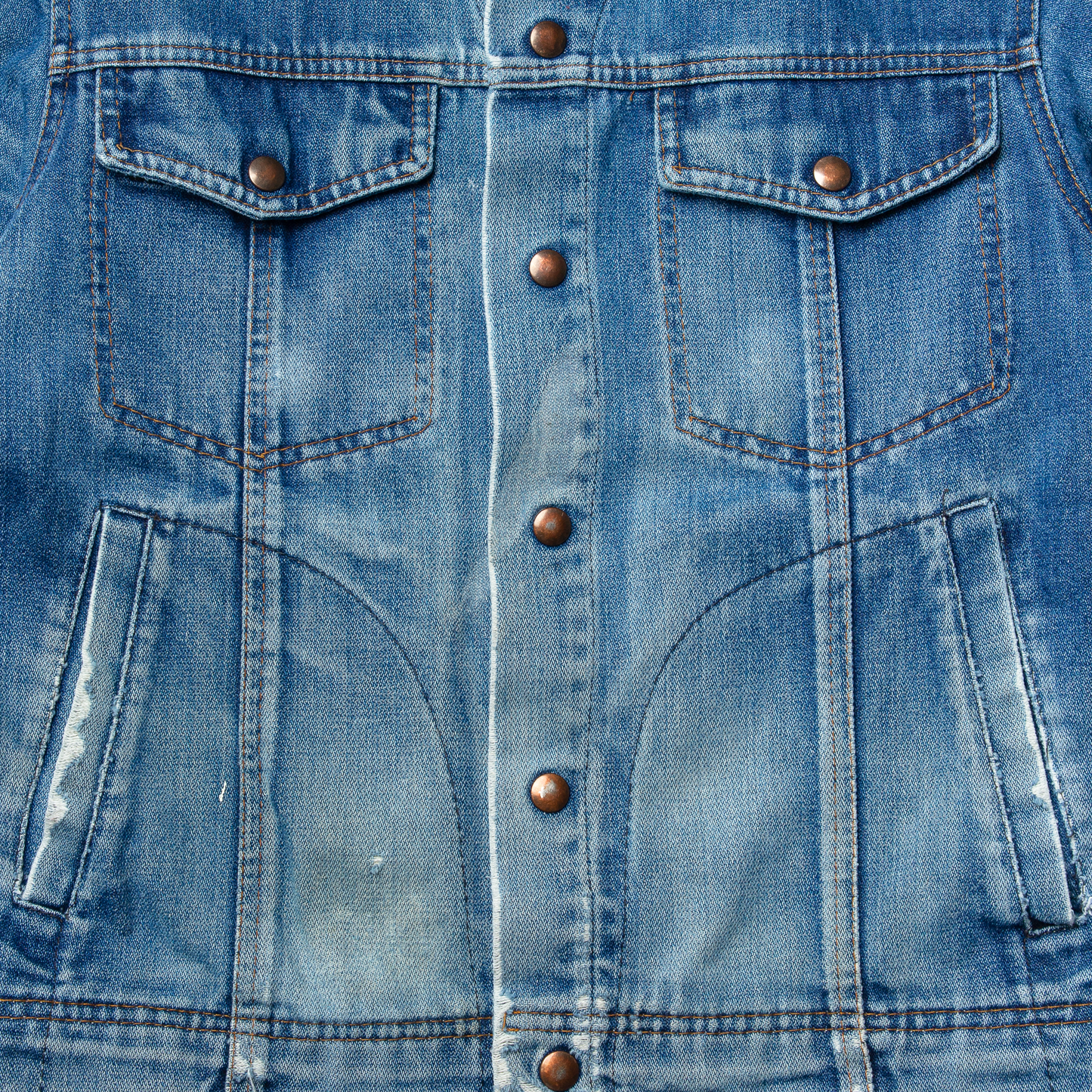 Tan Corduroy Collar Jean Jacket