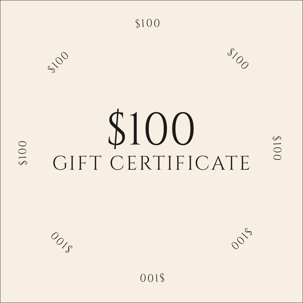 $100.00 Gift Certificate