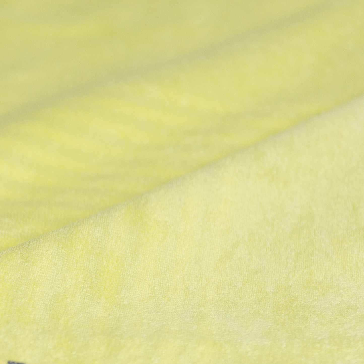 Terrycloth Lined Beach Towel - Grey/Yellow