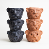 Jaguar Trio Vase - Natural