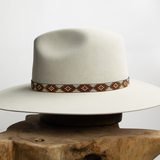 Beaded Stretch Hat Band - Gold