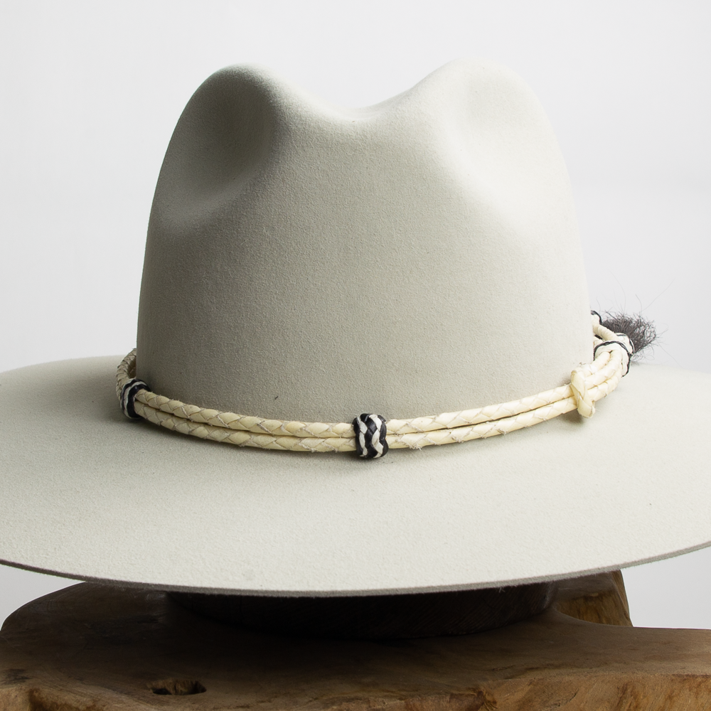 Rawhide Hat Band With Tassels