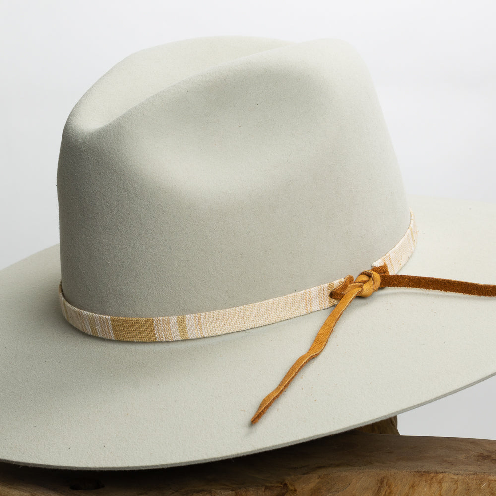 Tapestry Tie Hat Band - Wheat