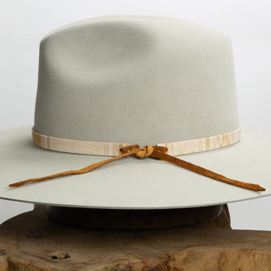 Tapestry Tie Hat Band - Wheat