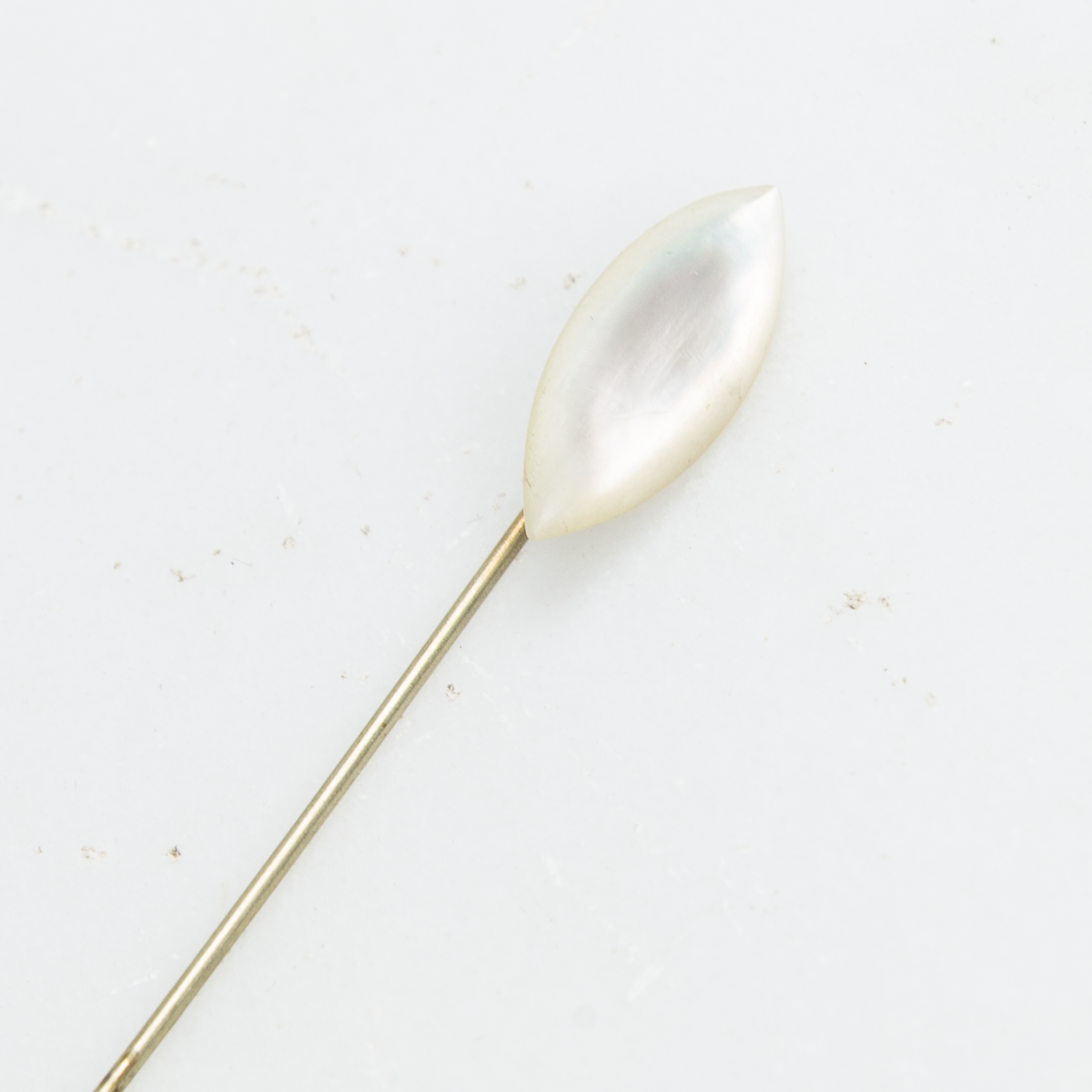 Marquise Mother of Pearl Stick Pin