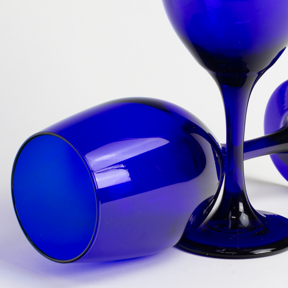 Cobalt Wine Glasses