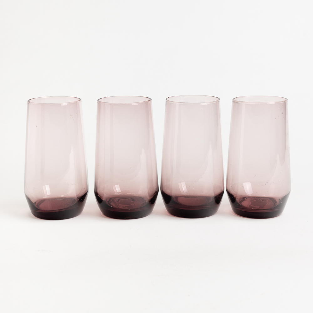 Plum Tall Glasses – Maufrais-Austin