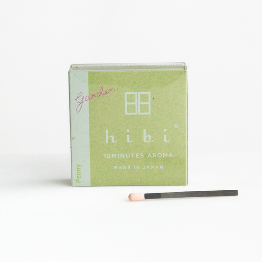 Hibi Incense 8 Match Box - Peony
