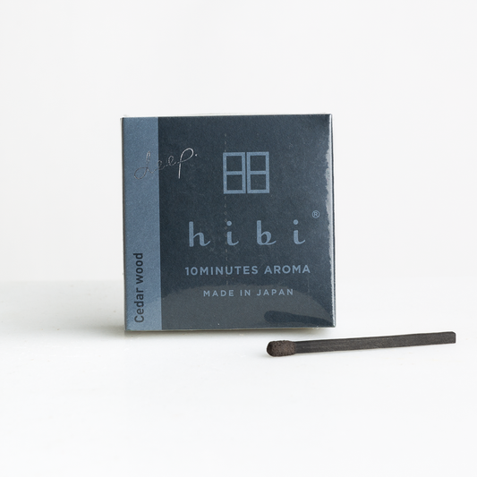 Hibi Incense 8 Match Box - Cedar Wood