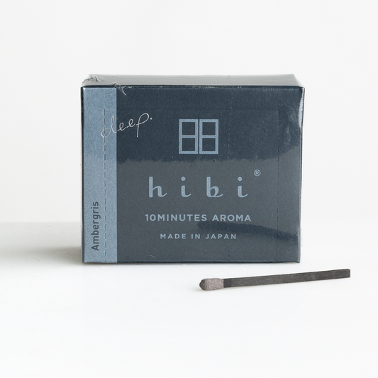Hibi Incense 30 Match Box - Ambergris