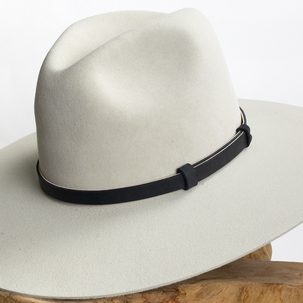 Leather Hat Band - Toro Black – Maufrais-Austin