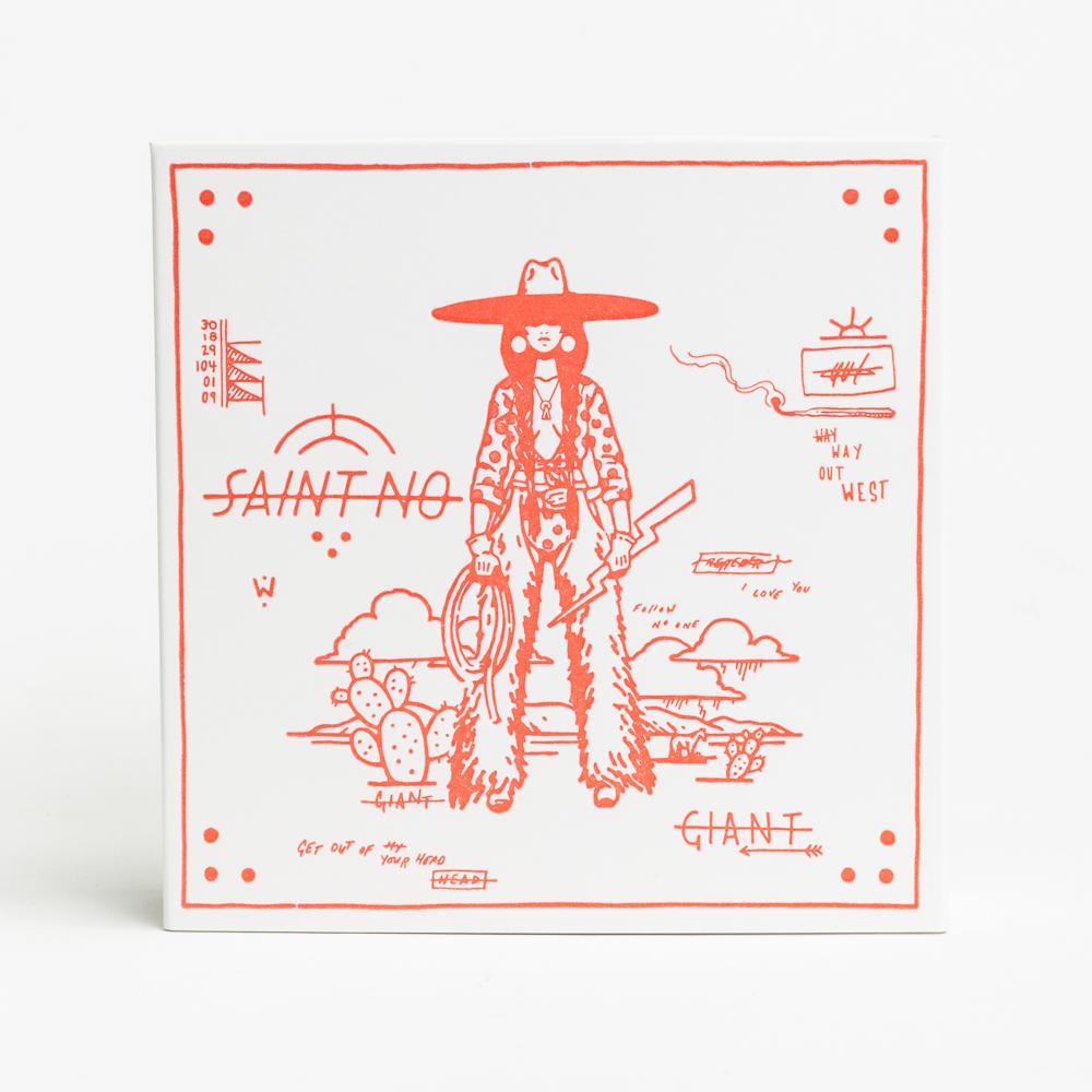 Archivist Square Matchbox - Lightning Bolt