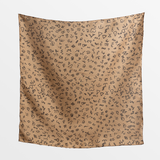The Small ‘Bob Wire’ Wild Silk Rag - Tan Ranch Signs