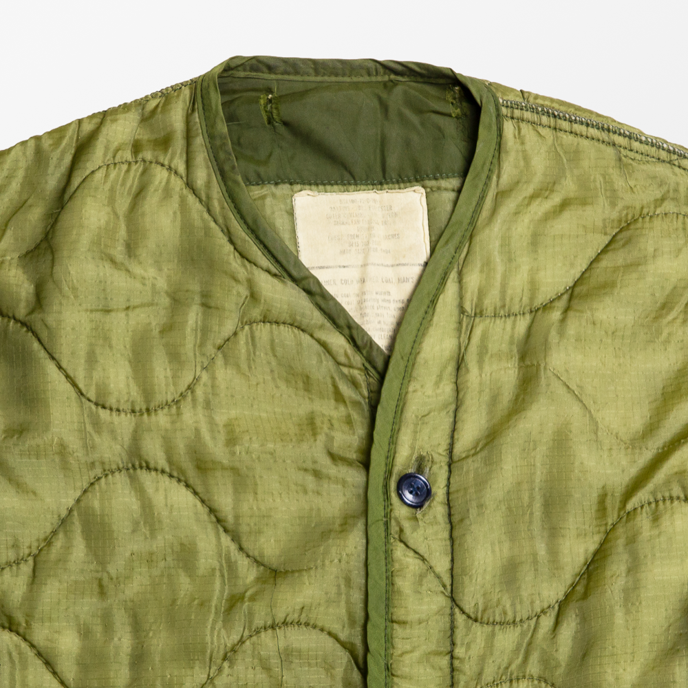 Patchwork Military Liner
