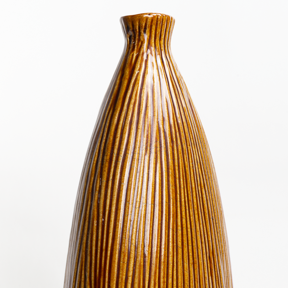 Tall Textured Vase
