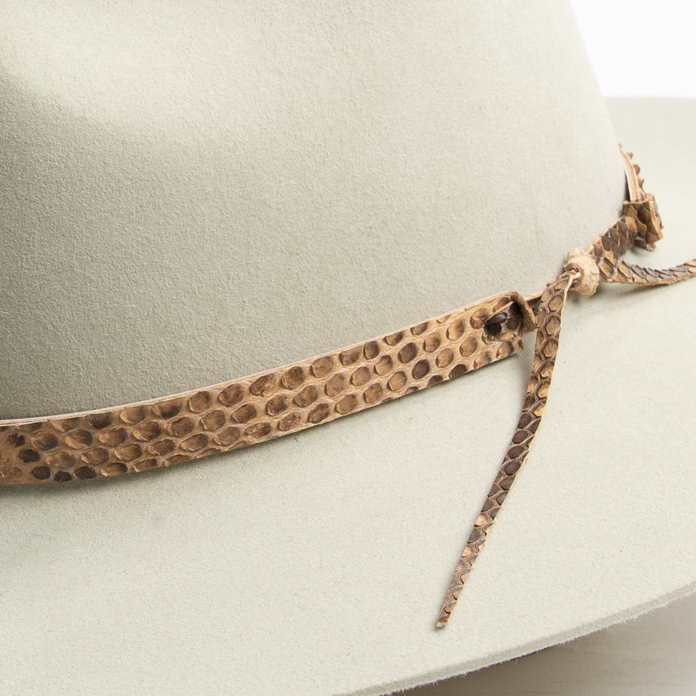 Feather Hat Band - Brown Reeves – Maufrais-Austin