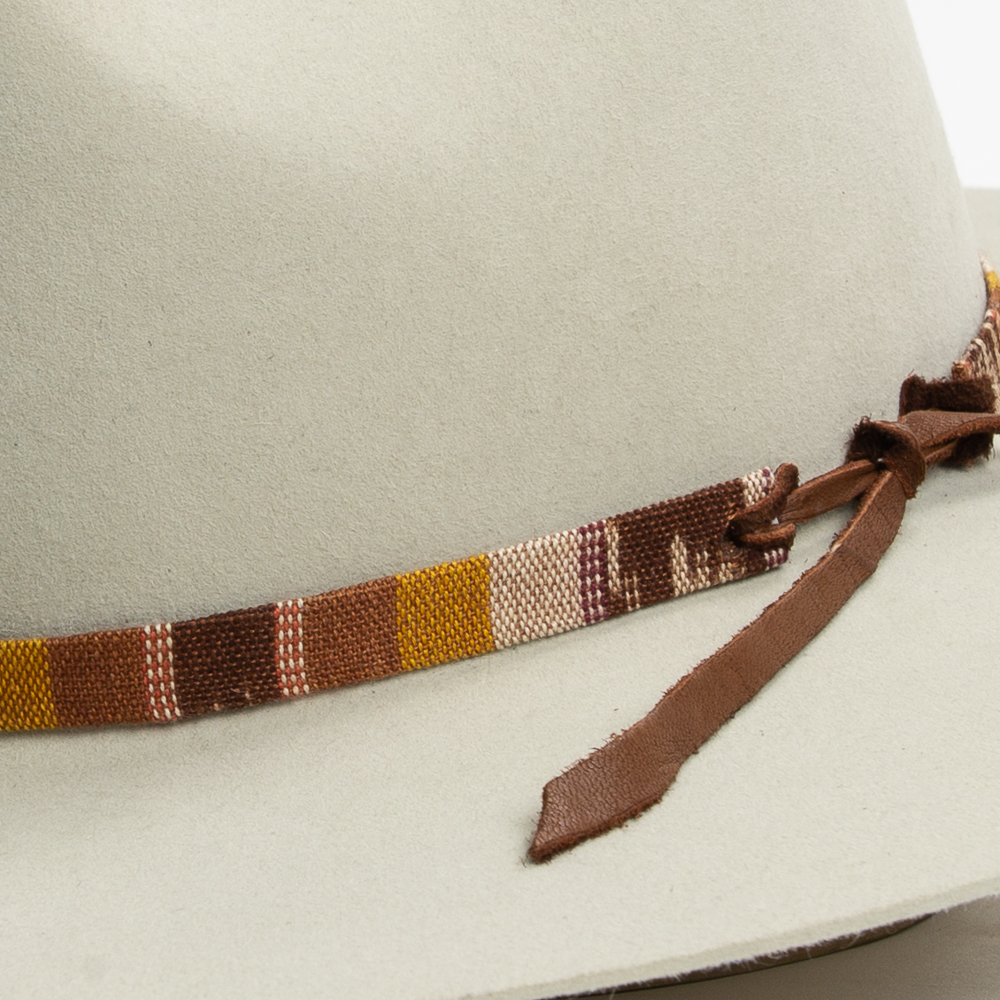 Tapestry Tie Hat Band - Rust Desert Sand