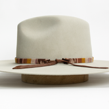 Tapestry Tie Hat Band - Rust Desert Sand