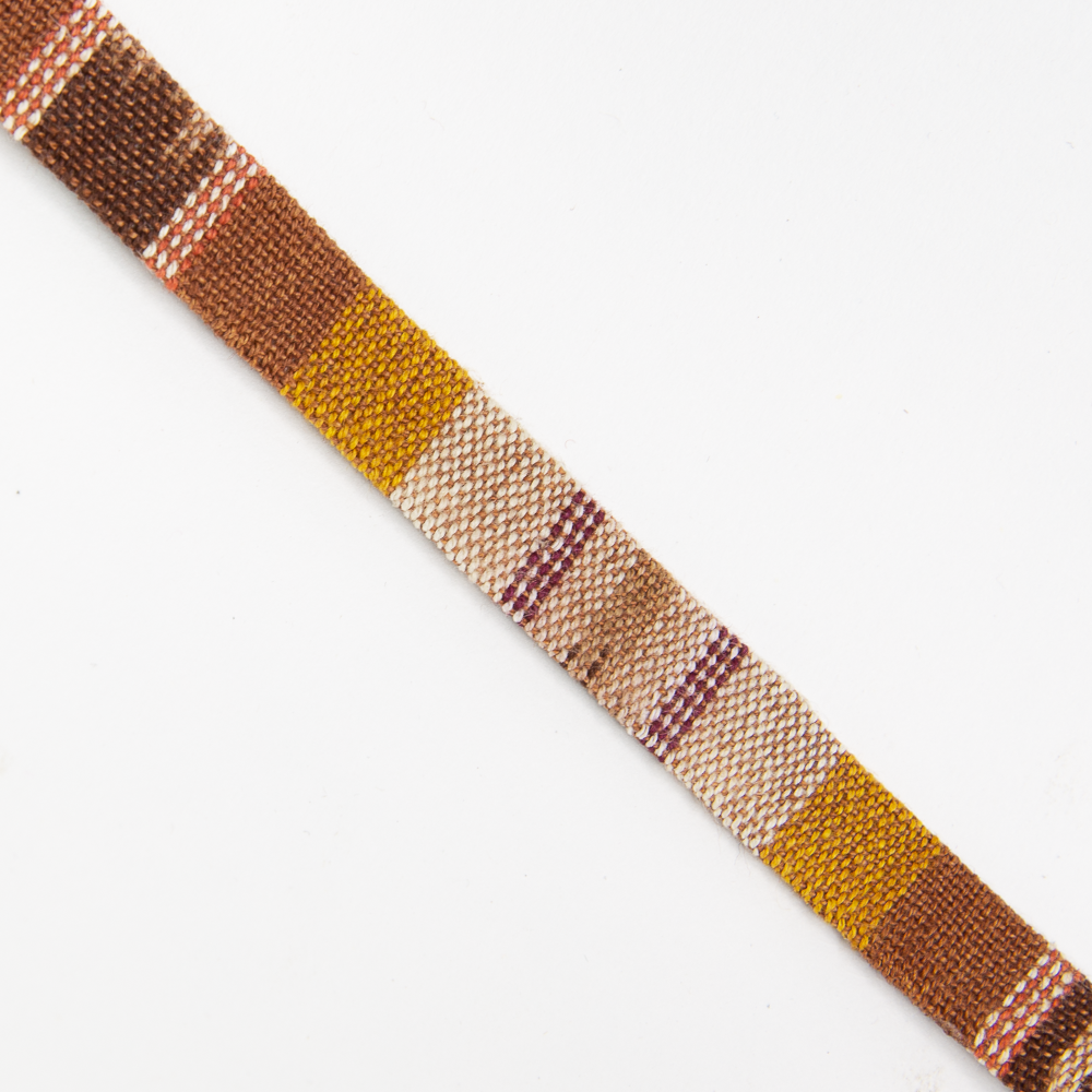 Tapestry Tie Hat Band - Rust Desert Sand