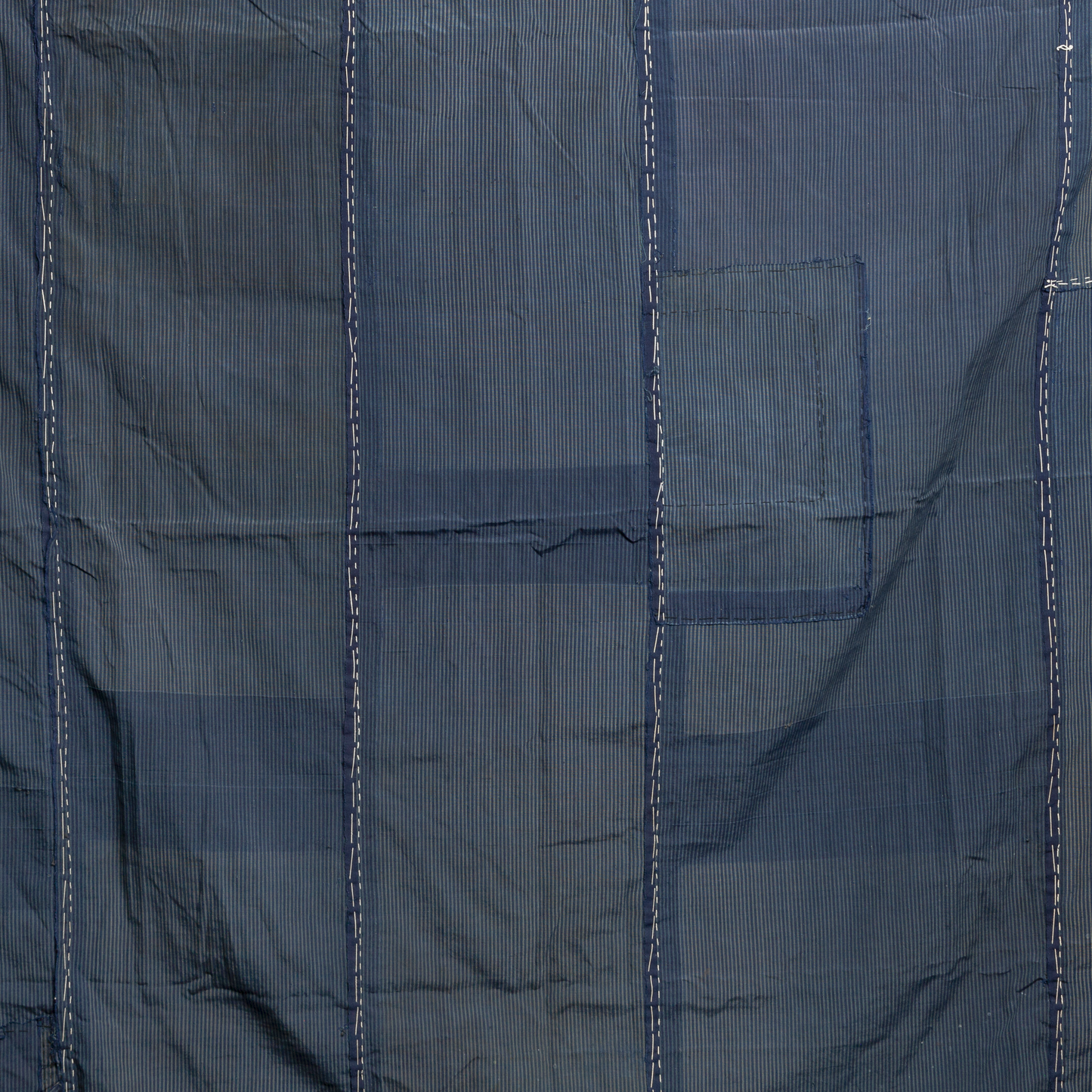 Japanese Boro Indigo Cloth - Blue Patchwork