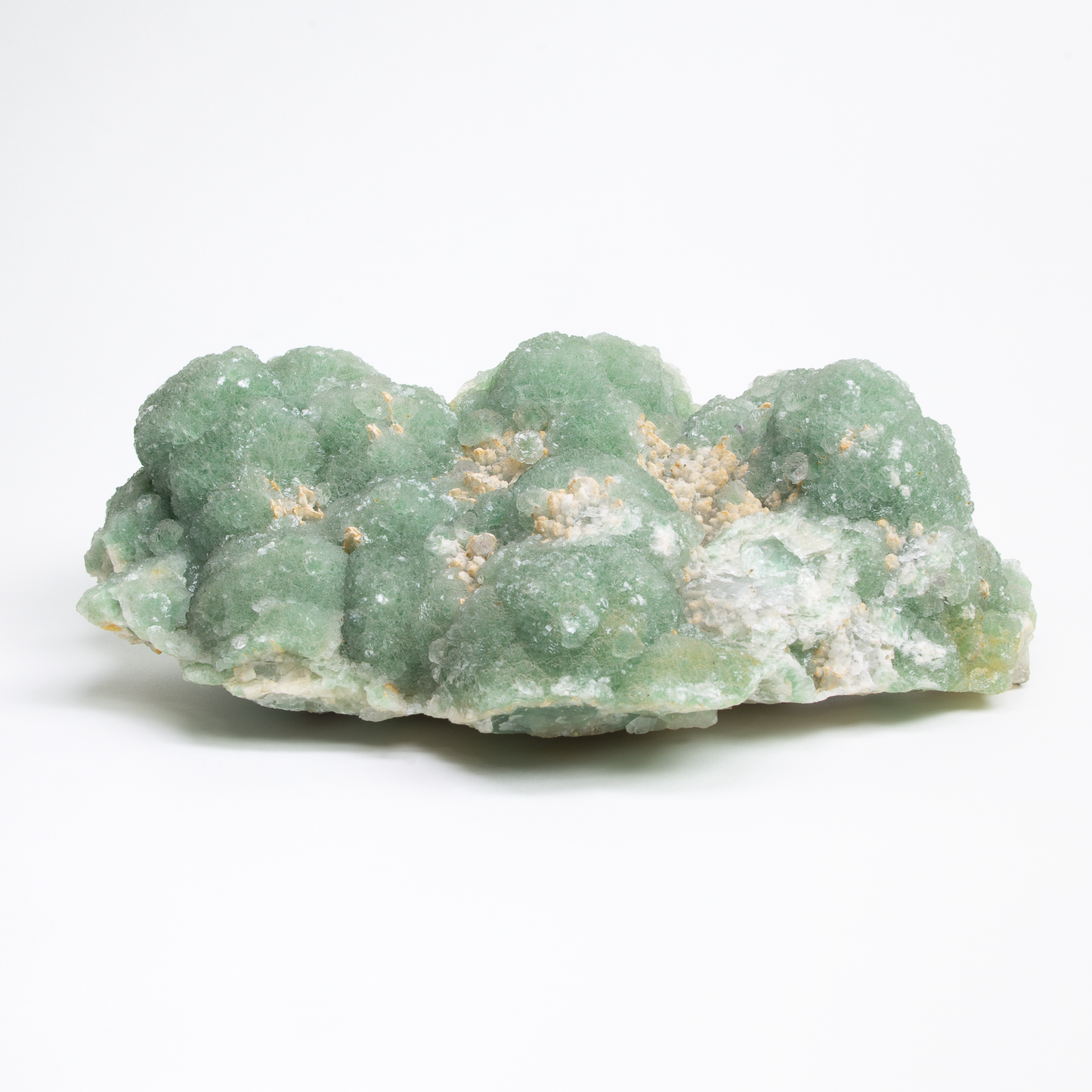 Green Fluorite Quartz Ore Cluster