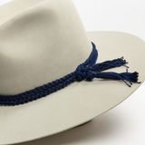 Nylon Braided Hat Band - Navy