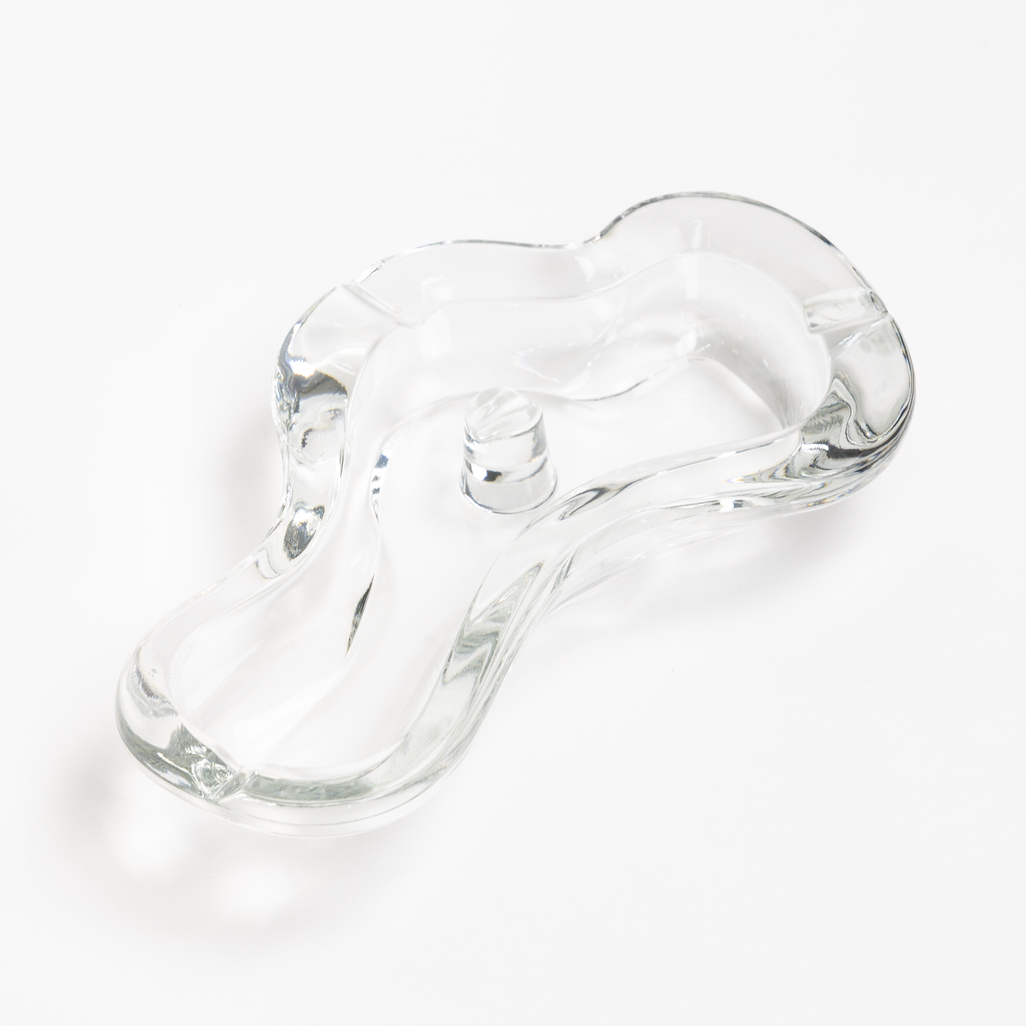 Clear Glass Ashtray