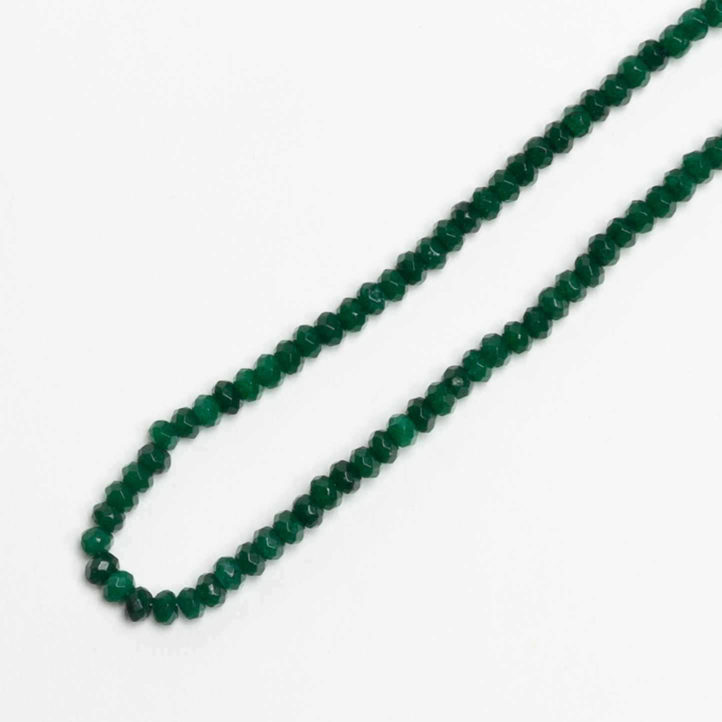 Lekha Crystal Necklace - Emerald Onyx